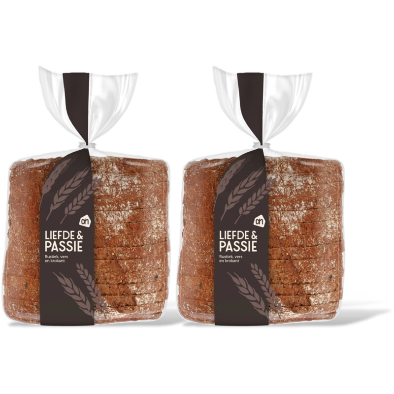 AH Liefde & Passie Meergranen gesneden 2-pack