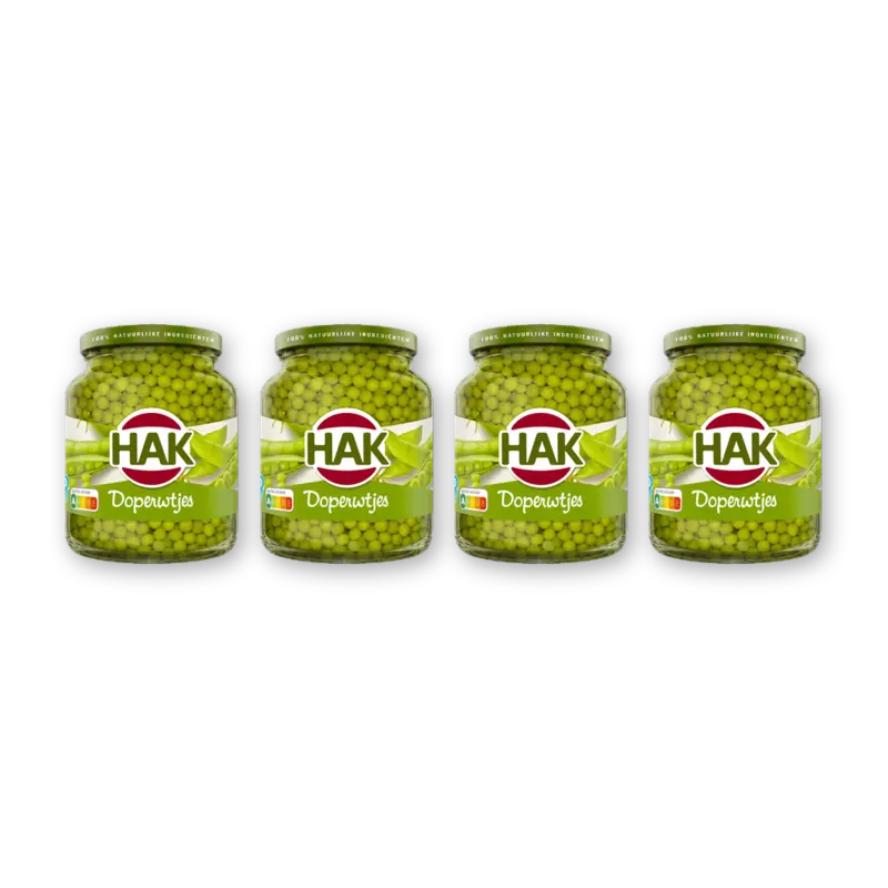 Hak Doperwtjes 4-pack