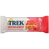 Een afbeelding van Trek Protein havermout repen choc raspberry