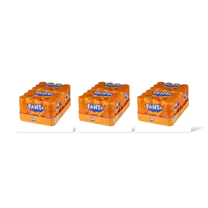Fanta Orange tray 3-pack