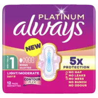 Always Platinum normal maandverband