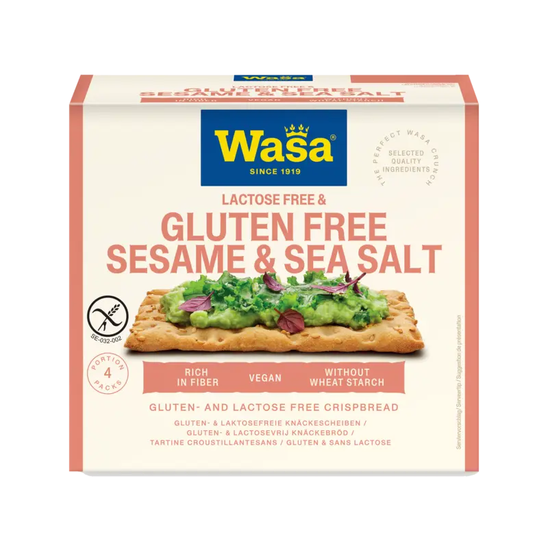 Wasa Sesame & sea salt glutenvrij