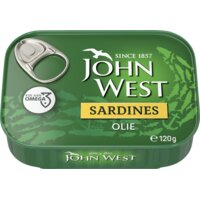 Een afbeelding van John West Sardines olie
