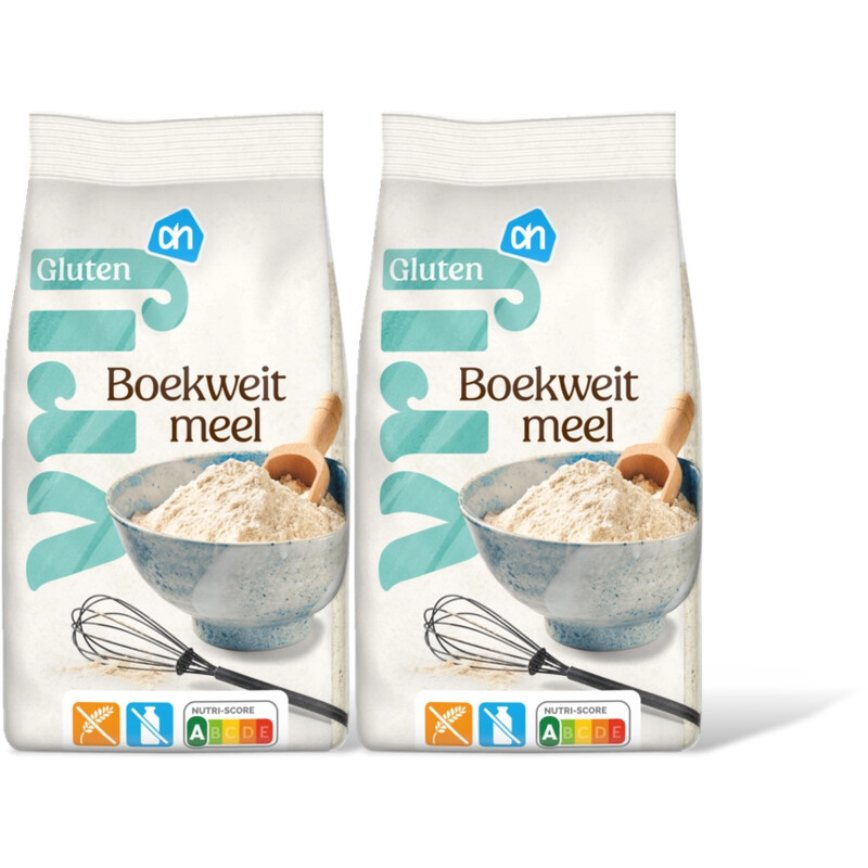 AH Glutenvrij Boekweit meel 2-pack