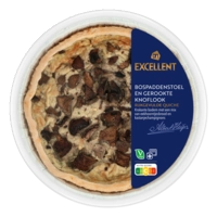 AH Excellent Quiche bospaddenstoel gerookte knoflook