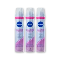 NIVEA Diamond gloss care styling spray 3-pack