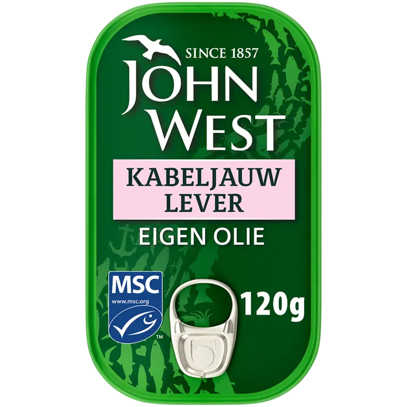 John West Kabeljauwlever