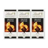 Lindt Excellence sinaasappel puur 3-pack