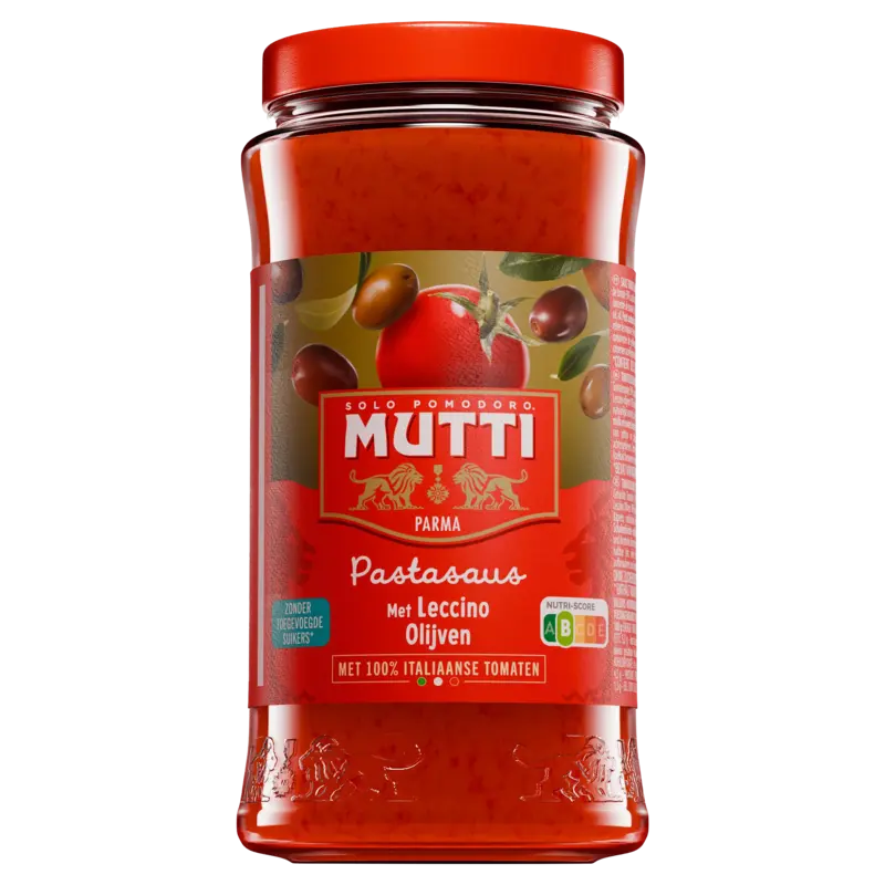 Pastasaus met leccino olijven