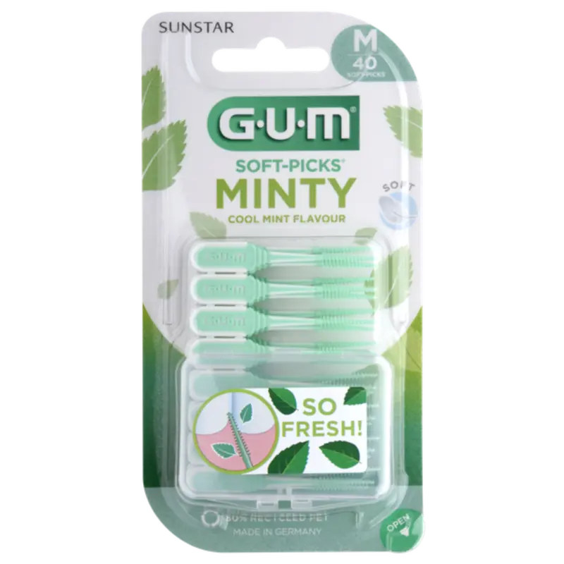 Soft-Picks Mint Medium 40 Stuks