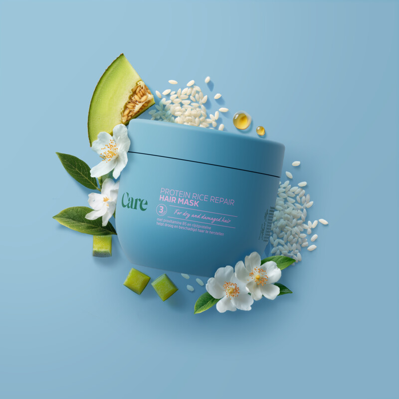 Een afbeelding van Care Protein rice repair hair mask