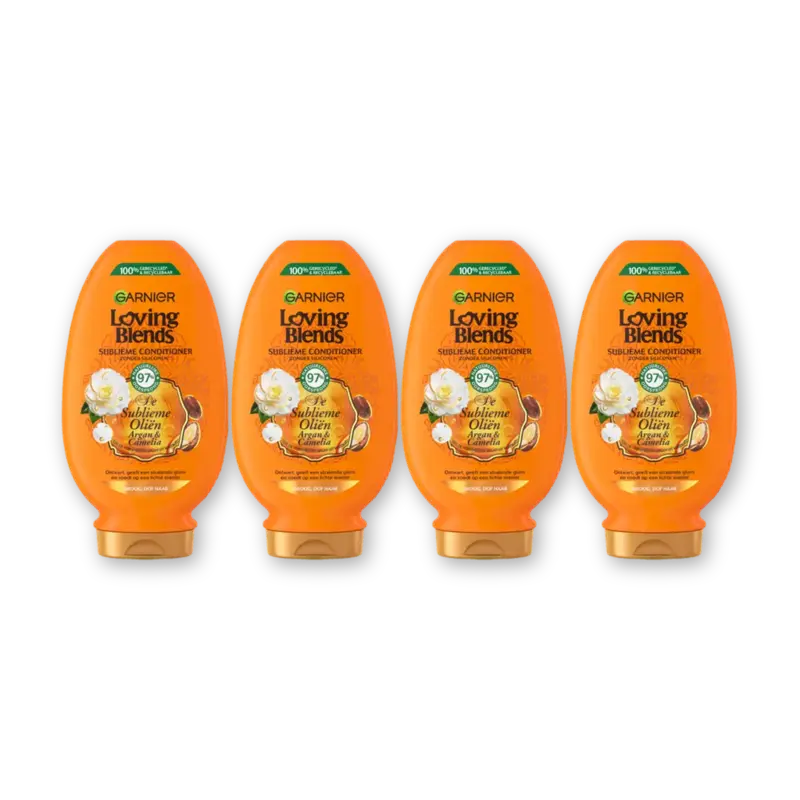 Loving Blends Argan & cameliaolie conditioner 4-pack
