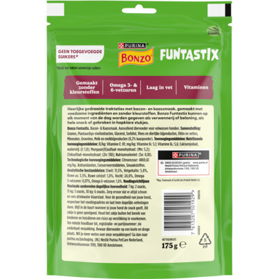 pdp-image-Bonzo Funtastix bacon-kaassmaak hondensnack