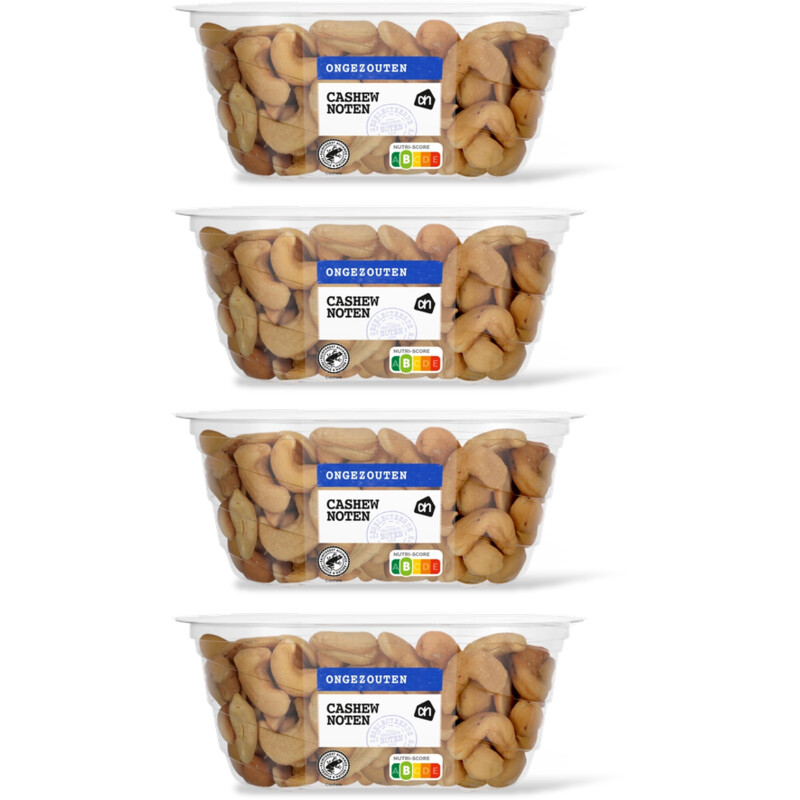 AH Cashewnoten ongezouten 4-pack