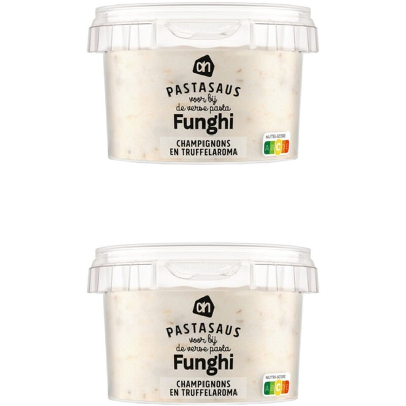 Een afbeelding van AH Pastasaus funghi 2-pack