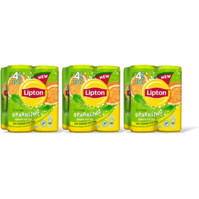 pdp-image-Lipton Ice tea green citrus sparkling 12-pack