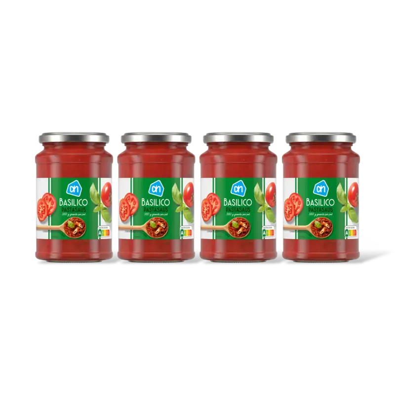 AH Pastasaus basillico 4-pack