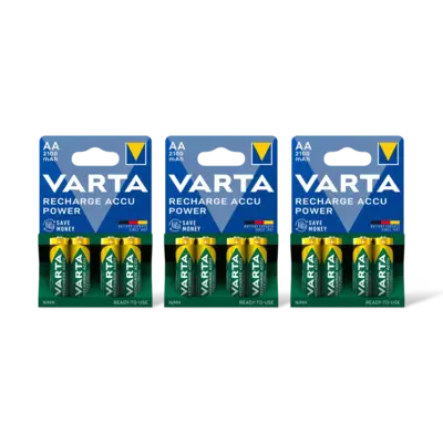 pdp-image-Varta AA oplaadbare batterijen 2100 mAh 3-pack