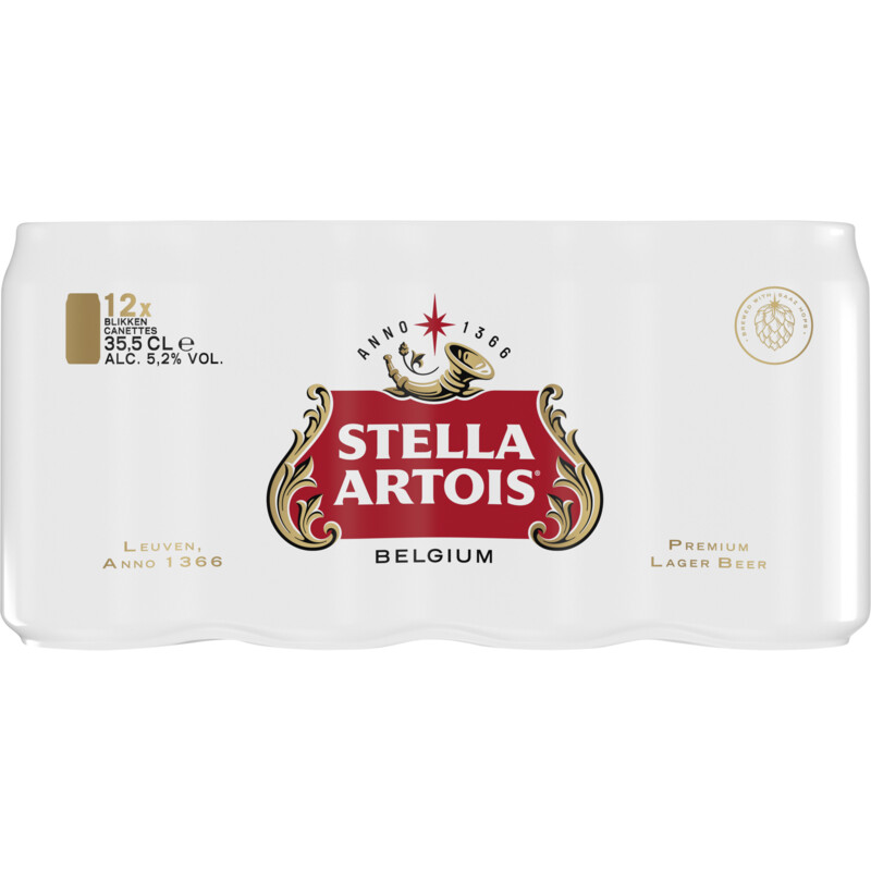 Stella Artois Belgium pils 12-pack bel