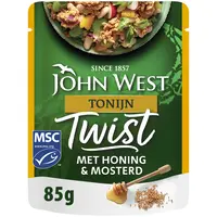 John West Twist tonijn met honing & mosterd