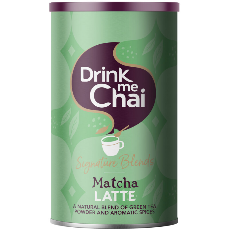 Een afbeelding van Drink Me Chai Matcha chai latte