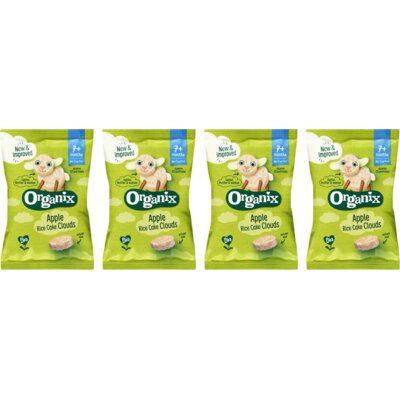 pdp-image-Organix Apple rice cake clouds 7m+ 4-pack