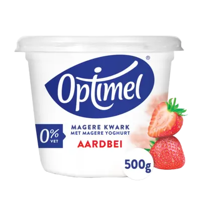 pdp-image-Optimel Magere kwark aardbei