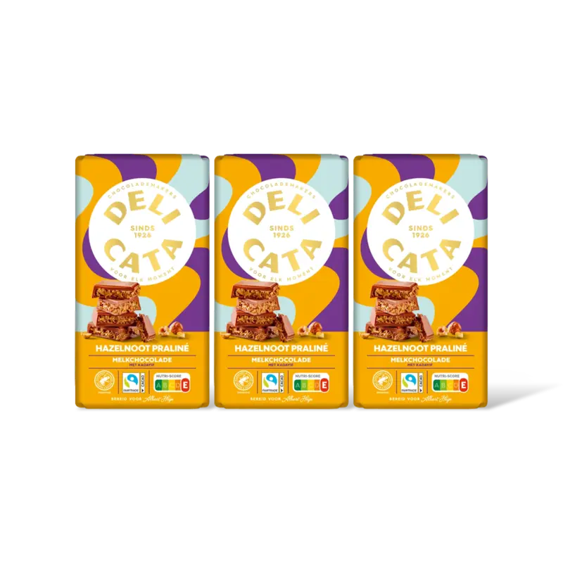 Praliné knaféh smaak 3-pack
