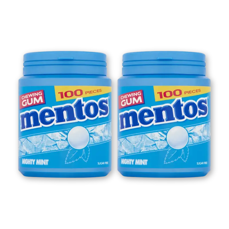 Mentos Gum Mighty mint 2-pack
