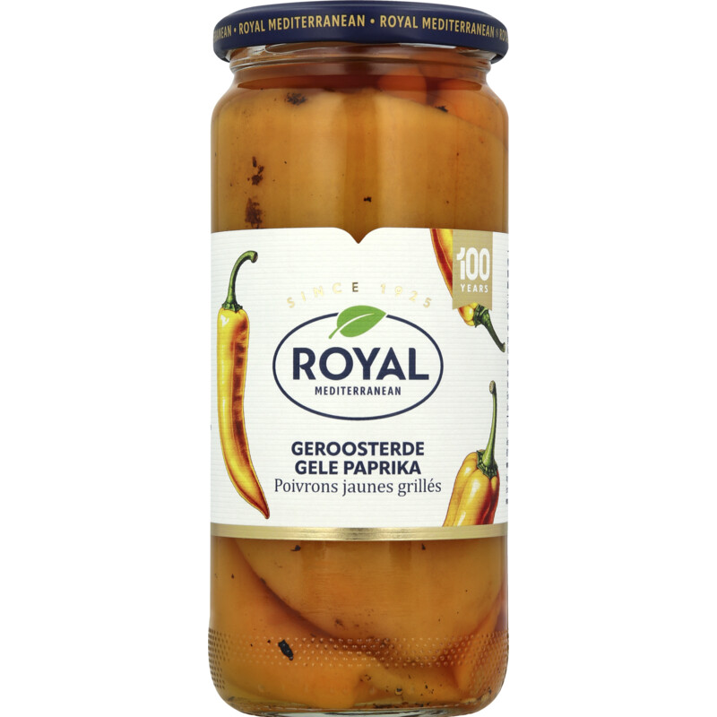 Een afbeelding van Royal Geroosterde gele paprika
