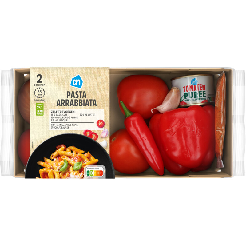AH Pasta arrabbiata verspakket 2-persoons