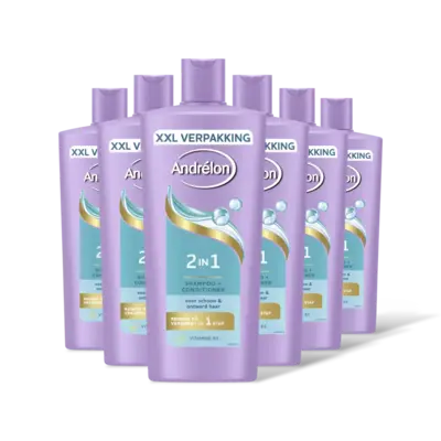 pdp-image-Andrélon 2in1 shampoo + conditioner 6-pack