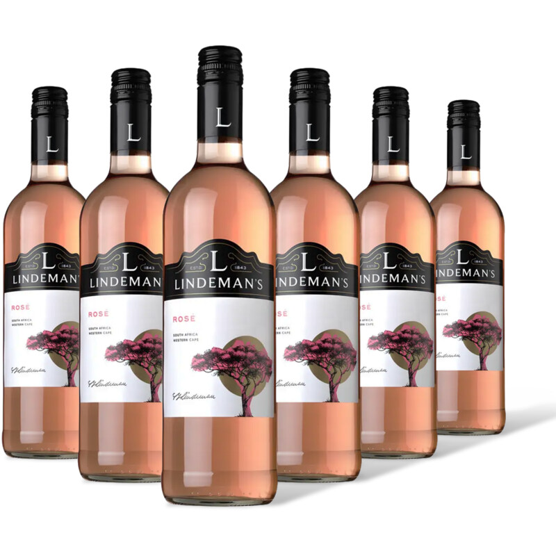 Lindeman's South africa rose 6 flessen