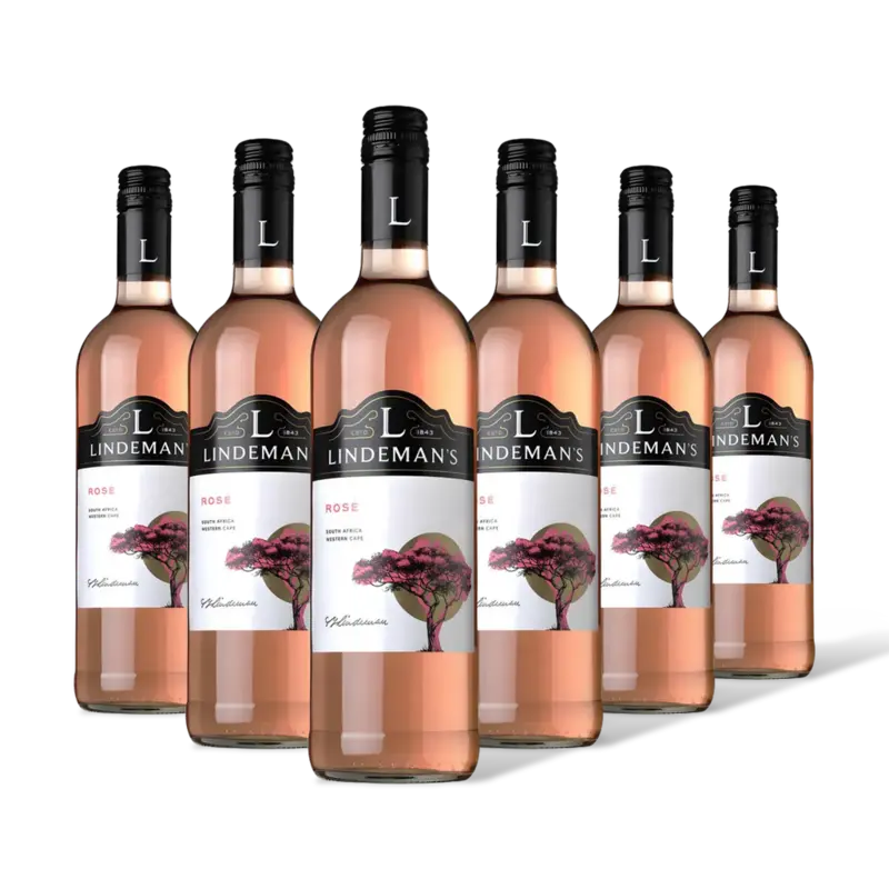 Lindeman's South africa rose 6 flessen