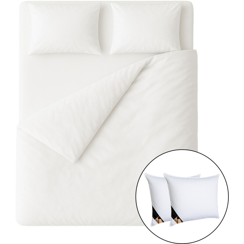 Een afbeelding van Ten Cate Katoensat dbo 240x200/220 wit 2k