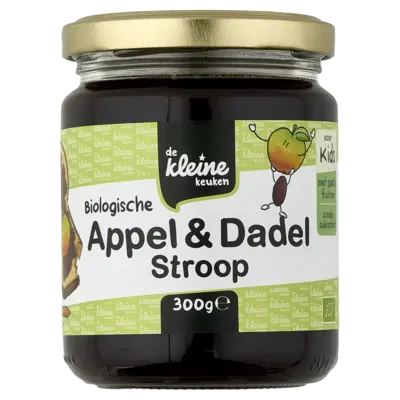 pdp-image-De Kleine Keuken Biologische appel & dadel stroop kids