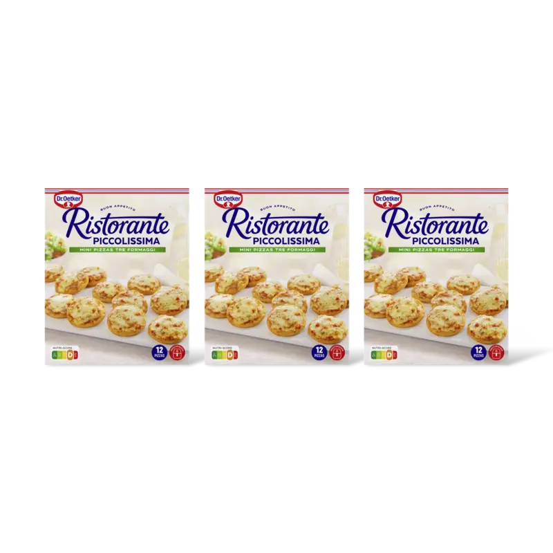 Dr. Oetker Ristorante picco tre formaggi 3-pack