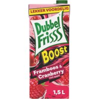 Een afbeelding van DubbelFrisss Boost framboos & cranberry