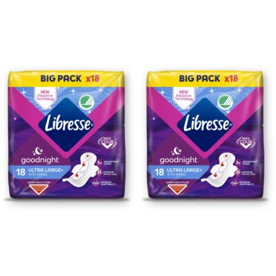 pdp-image-Libresse Goodnight ultra large+ wings bigpack 2pk