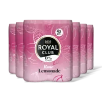 Royal Club Rose lemonade 0% suiker 24-pack