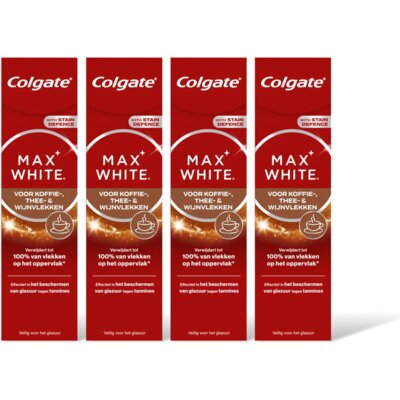 pdp-image-Colgate Max white voor koffie, thee wijnvlek 4pk