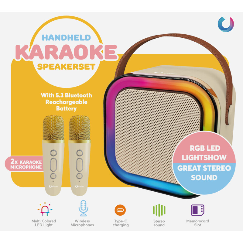 Vision Karaoke Speaker Set