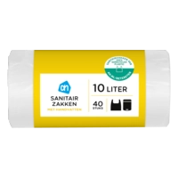 AH Sanitairzakken met handvatten 10 liter