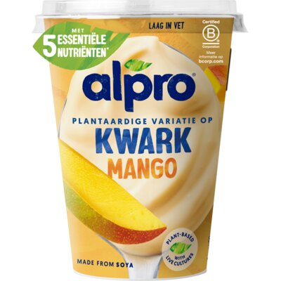 Alpro Plantaardige variatie op kwark mango