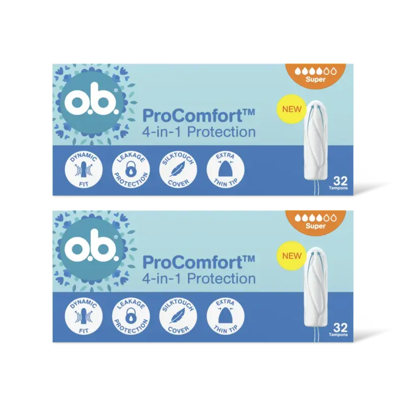o.b. Pro Comfort Advanced Super 32 2-pack