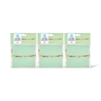 AH Letterslinger kleur 3-pack