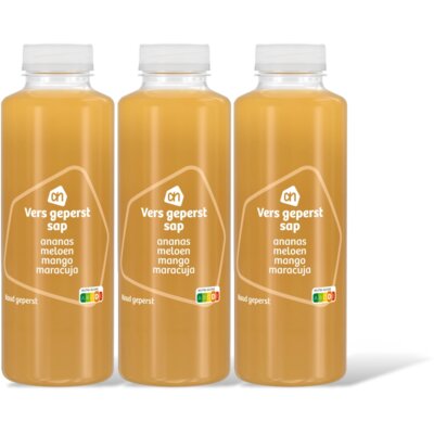 pdp-image-AH Vers geperst sap ananas meloen mango 3pk