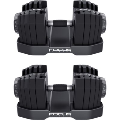 pdp-image-Focus Fitness 2x Verstelbare dumbbell