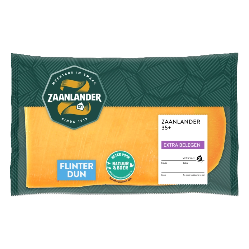 AH Zaanlander Extra belegen 35+ plakken flinterdun