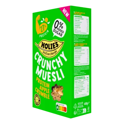 pdp-image-Holie's Crunchy muesli protein apple crumble